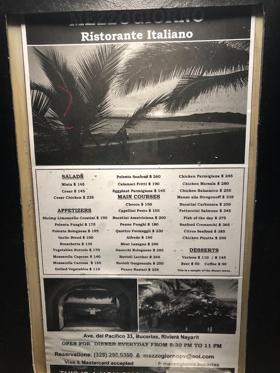 Mezzogiorno Menu Photo 7