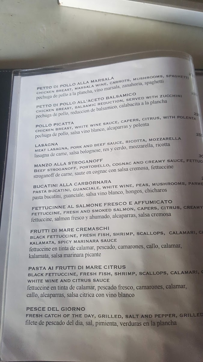 Mezzogiorno Menu Photo 8
