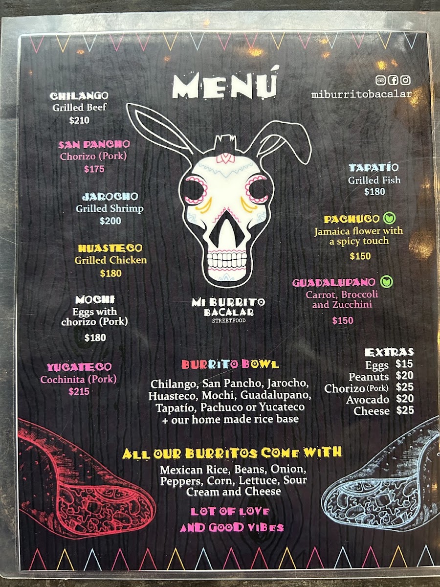 Mi Burrito Bacalar Menu Photo 5