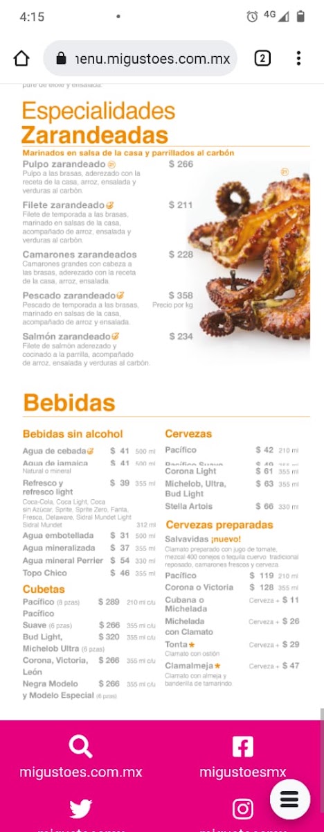 Mi Gusto Es Menu Photo 2