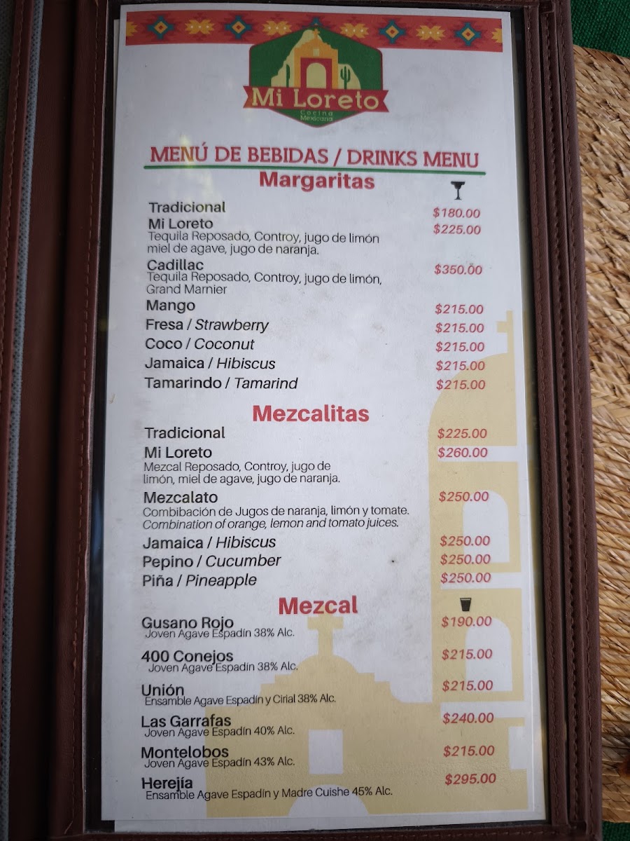 Mi Loreto Menu Photo 2