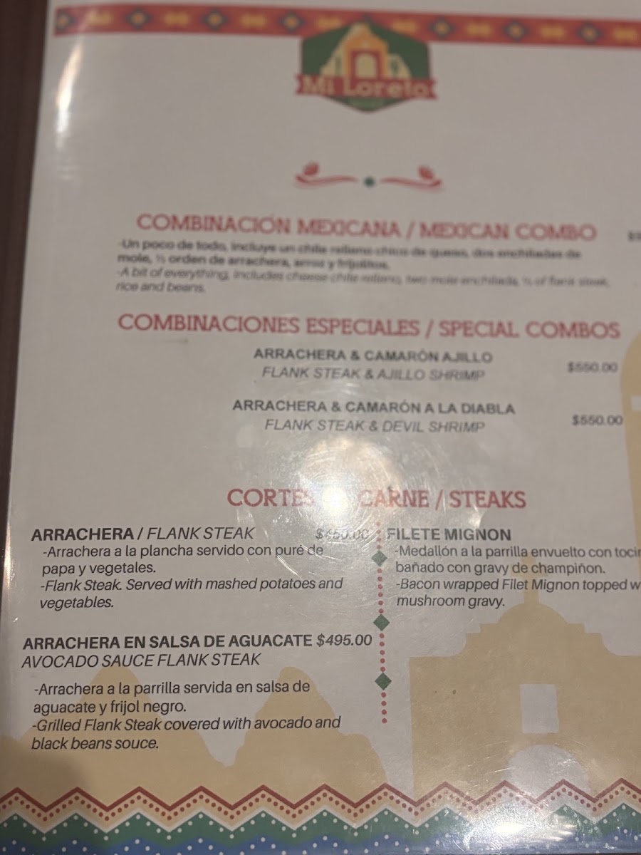 Mi Loreto Menu Photo 6