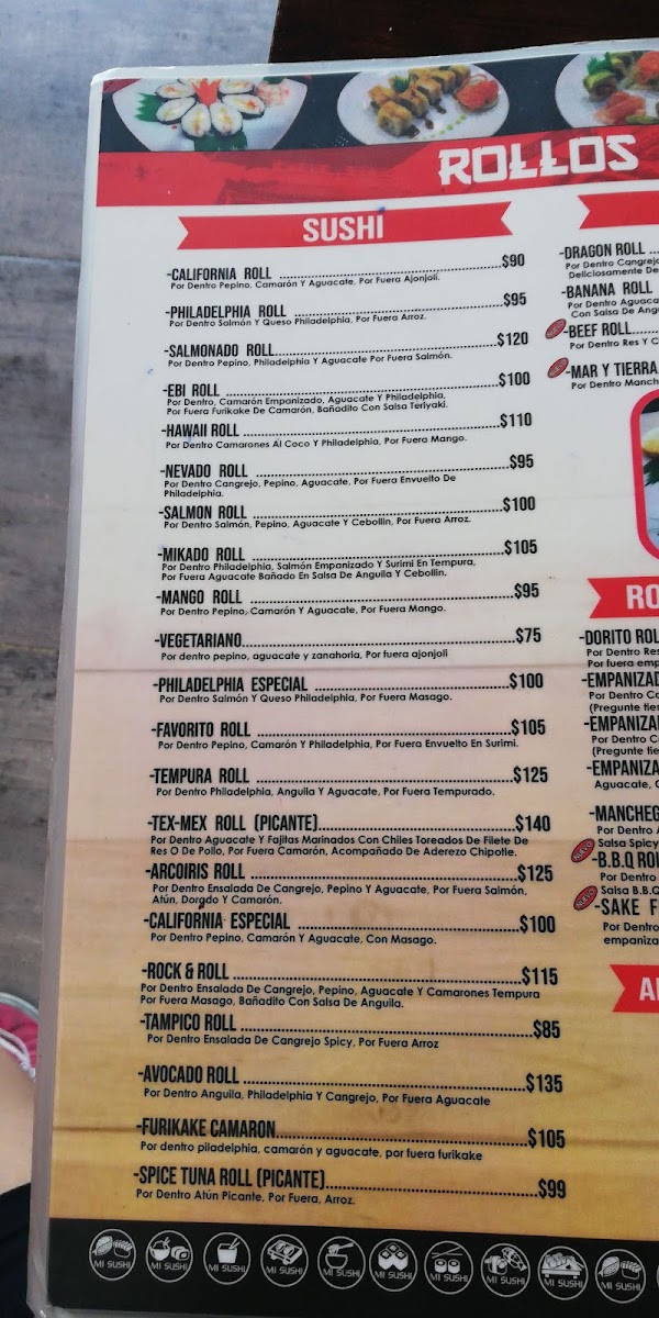 Mi Sushi' Mundo Habitatt' Menu Photo 4