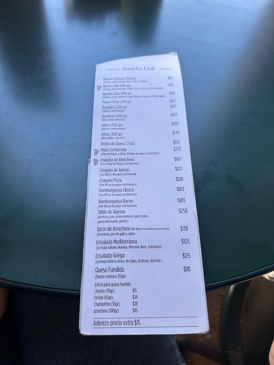 Midali Cafe Tacuba Menu Photo 10