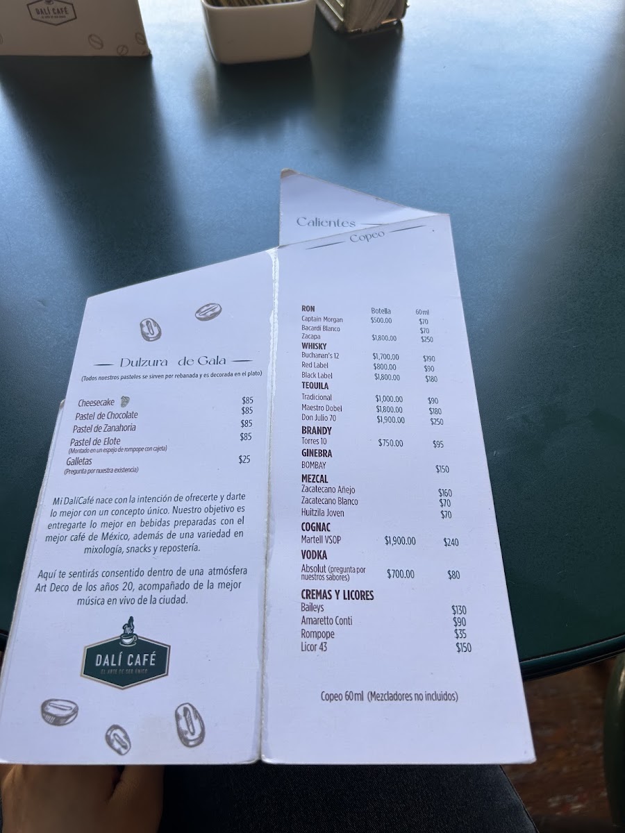 Midali Cafe Tacuba Menu Photo 4