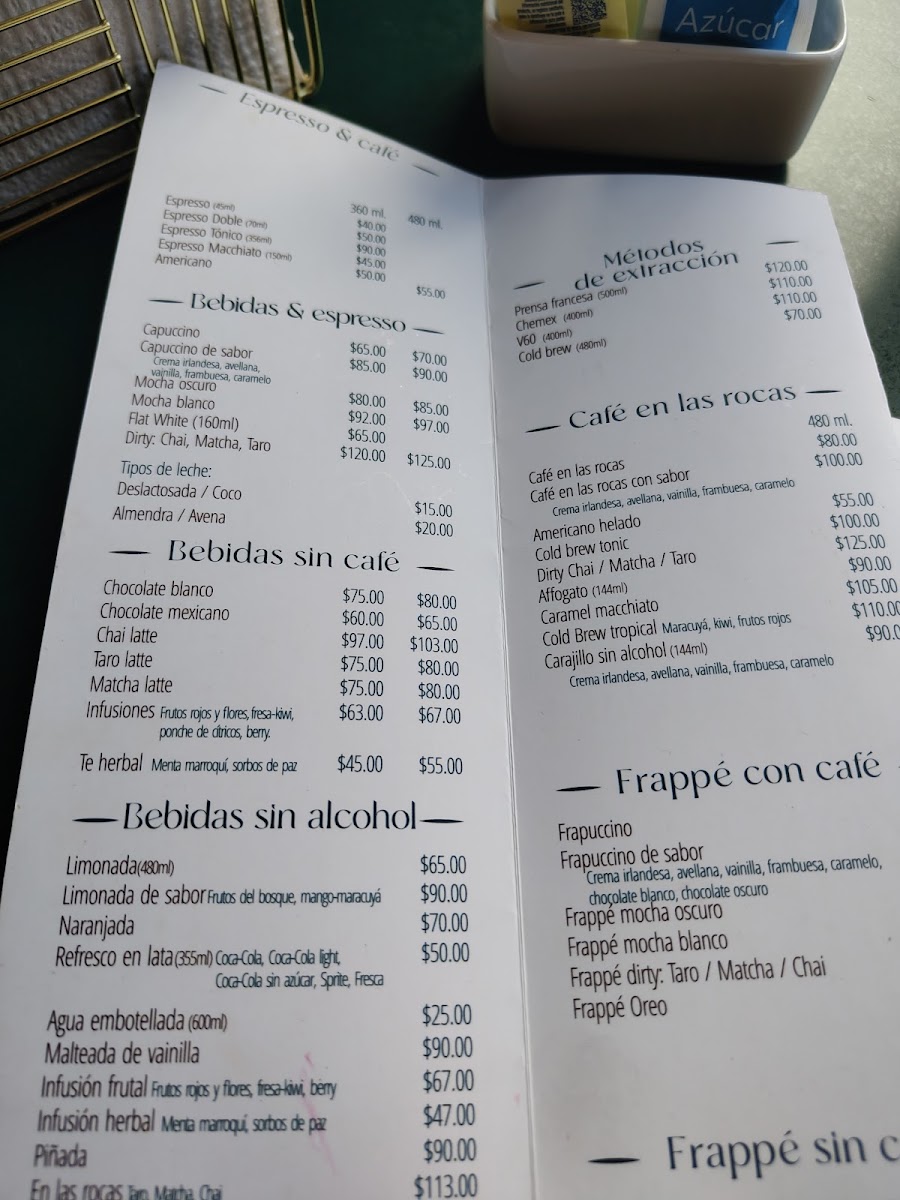 Midali Cafe Tacuba Menu Photo 7