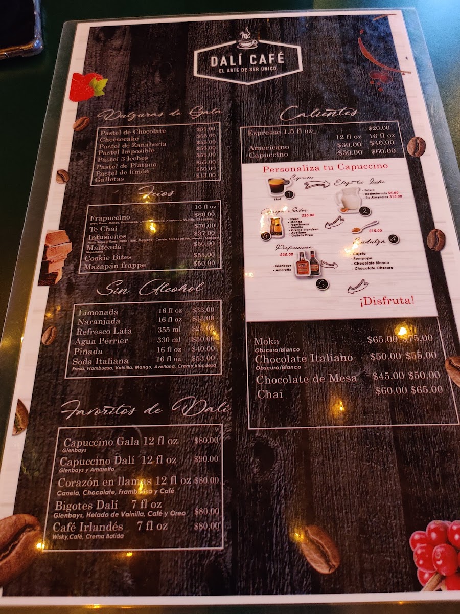 Midali Cafe Tacuba Menu Photo 8