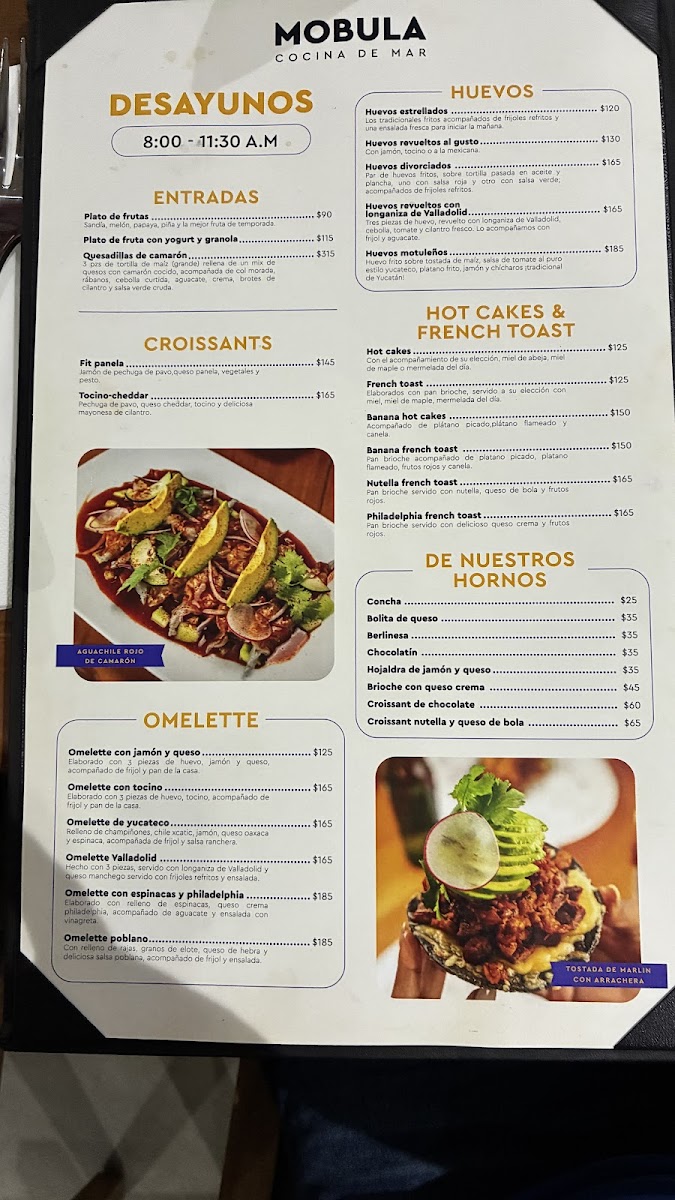 Mobula Menu Photo 3