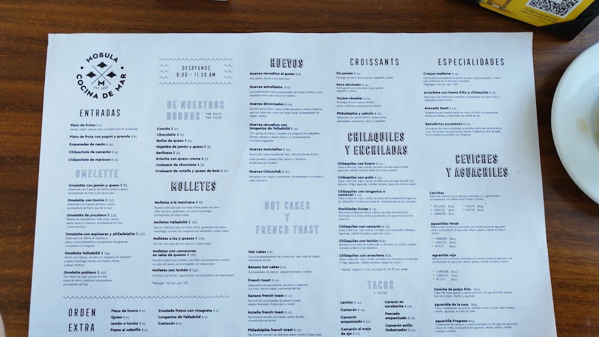 Mobula Menu Photo 7