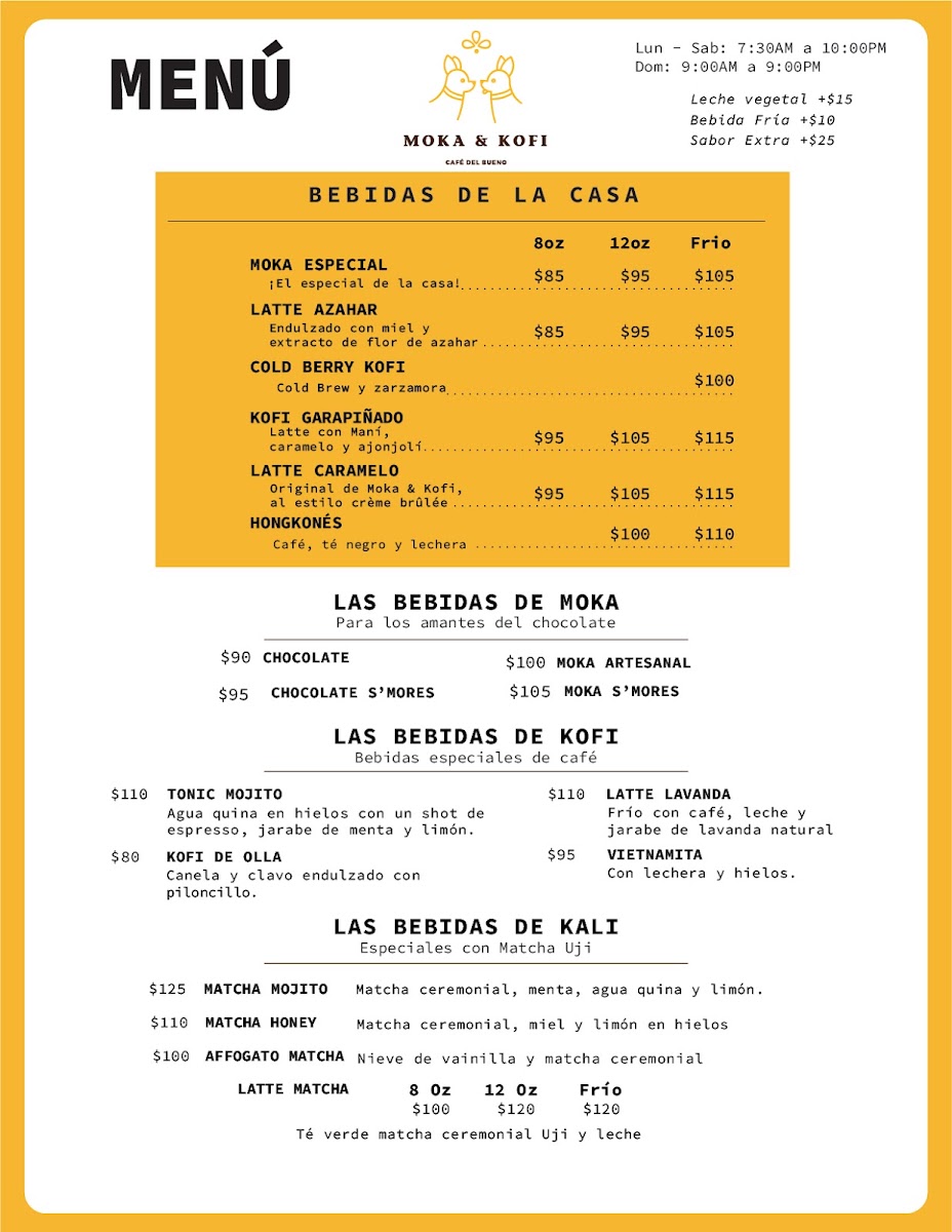 Moka & Kofi Menu Photo 4