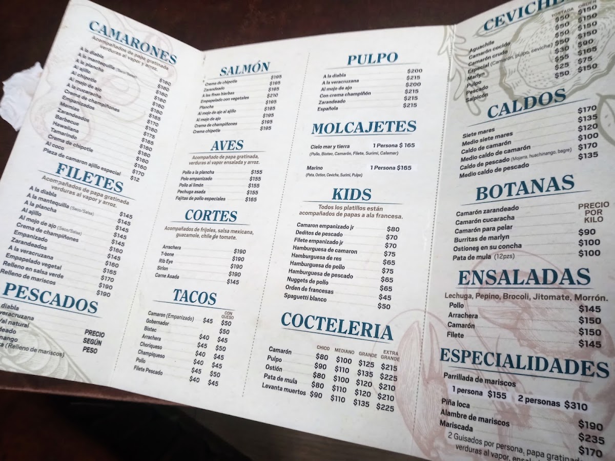 Mr Fish Atotonilco Menu Photo 2