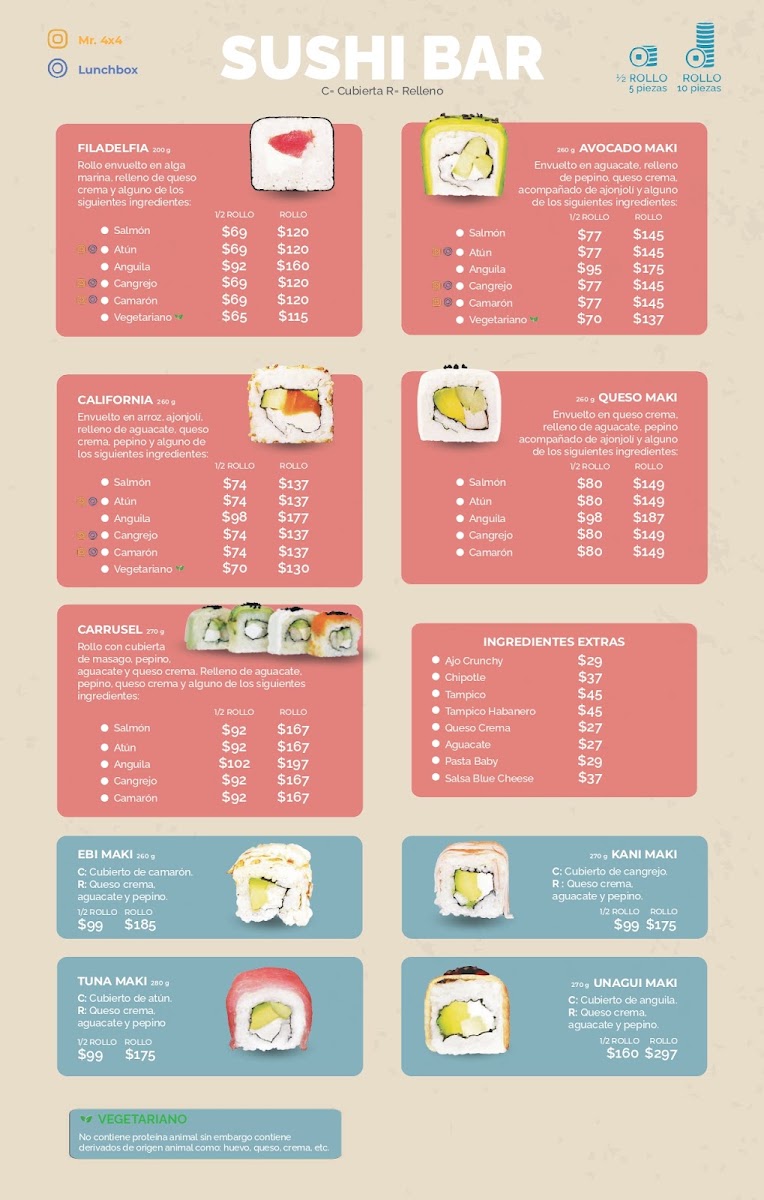 Mr. Sushi Vallejo Menu Photo 3