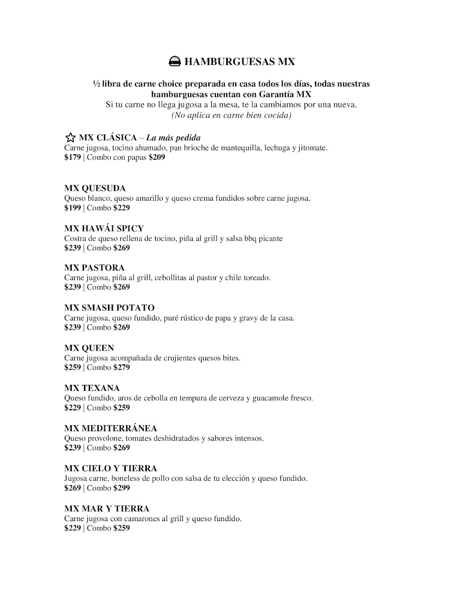 Mx Grill Celaya Menu Photo 2