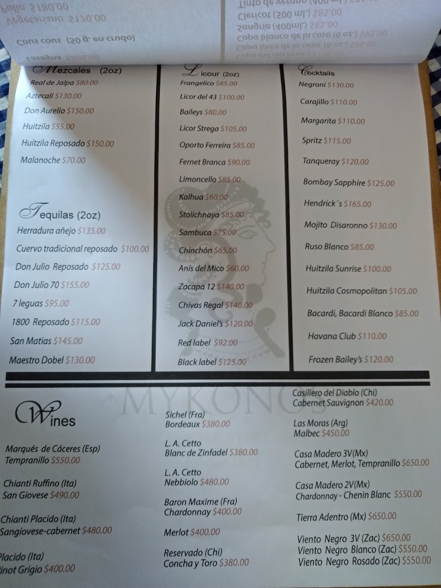 Mykonos Cocina Mediterranea Menu Photo 7