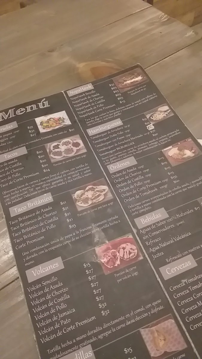 Nopahawk (zamora) Menu Photo 10