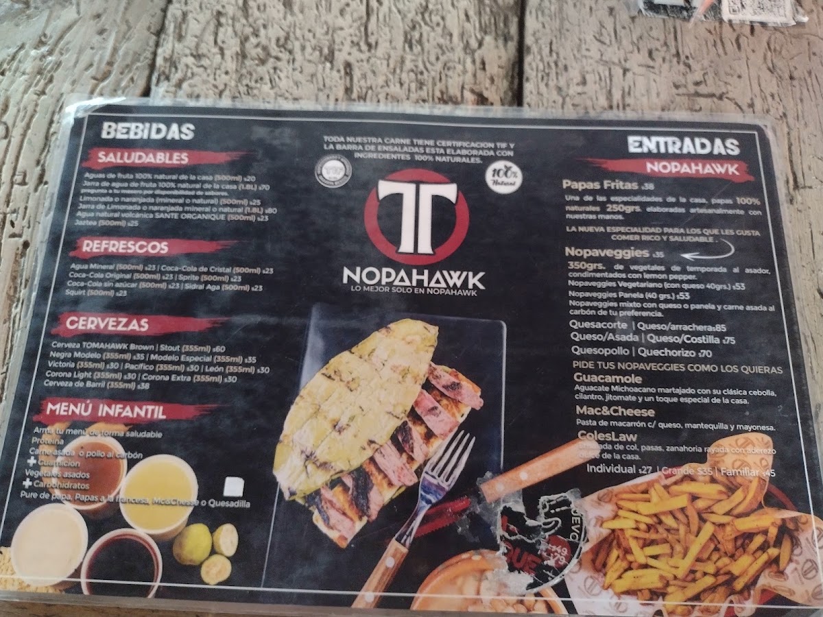 Nopahawk (zamora) Menu Photo 8