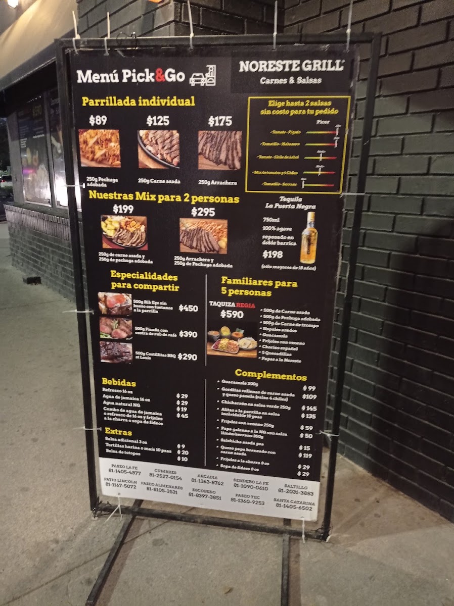 Noreste Grill Menu Photo 2