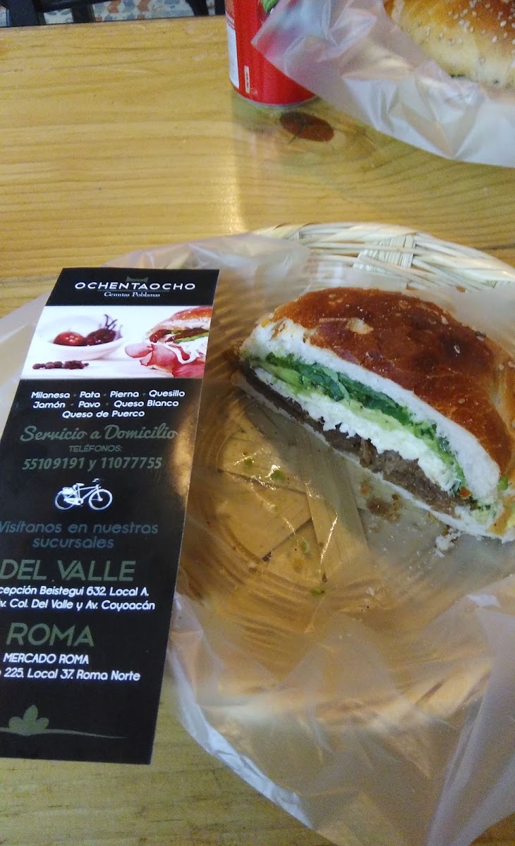 Ochentaocho Cemitas Poblanas Menu Photo 9