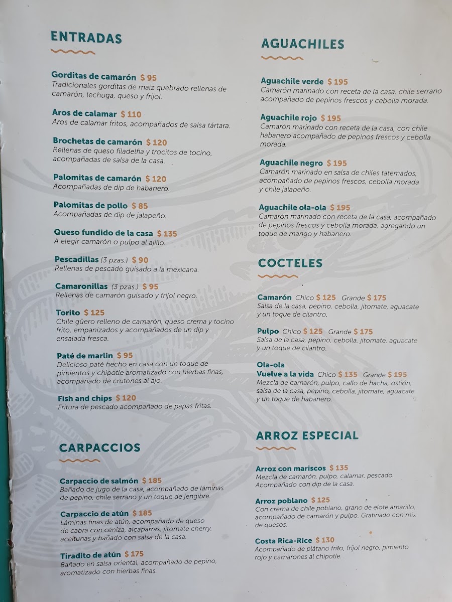 Ola Ola Menu Photo 2