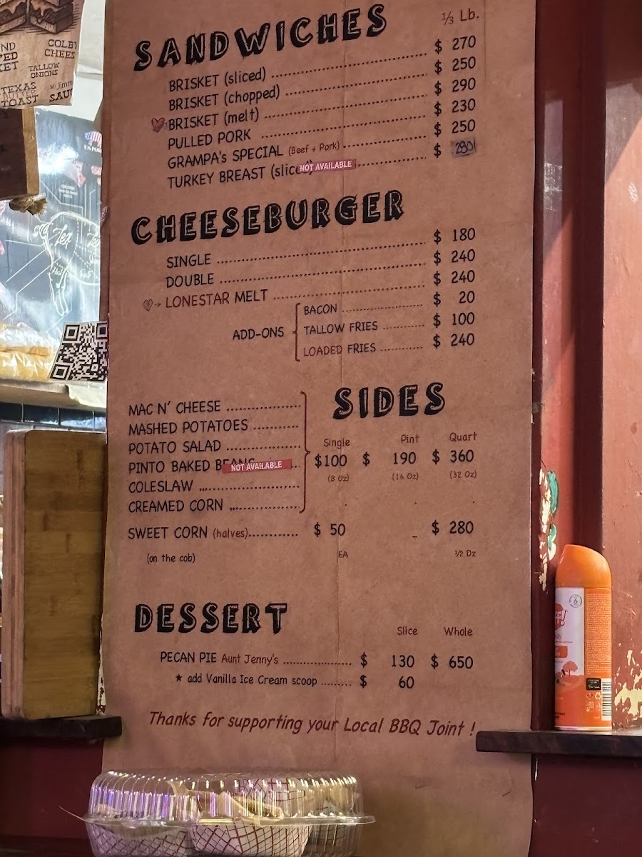 Old Jimmy's BBQ #TampiquitoTx Menu Photo 5