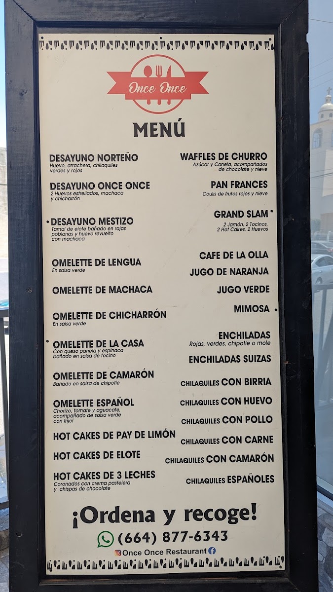 Once Once Restaurante El Lago Menu Photo 8