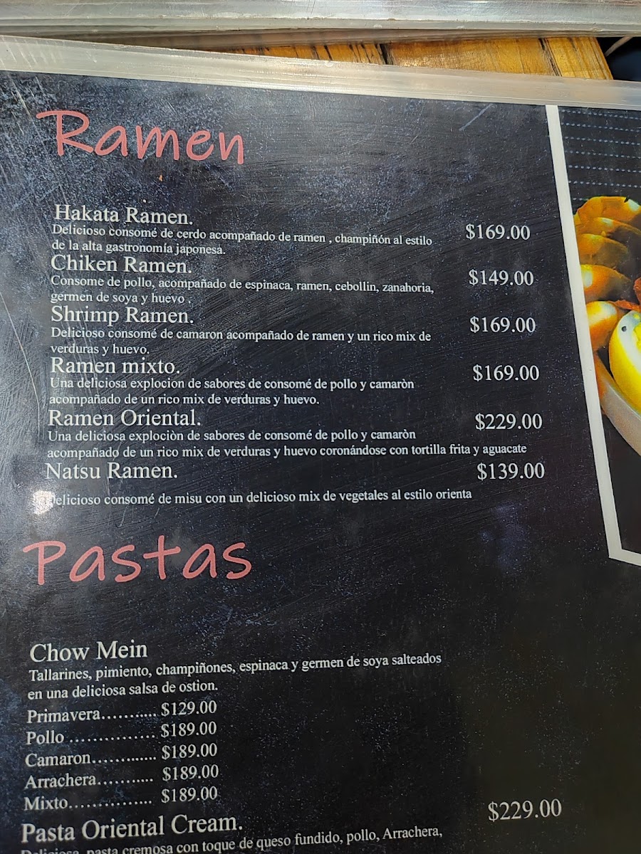 Oriental Chef Menu Photo 3