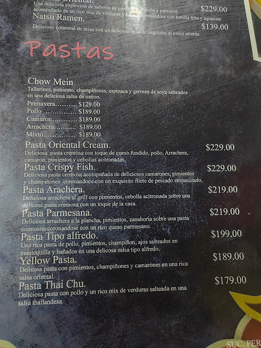 Oriental Chef Menu Photo 4
