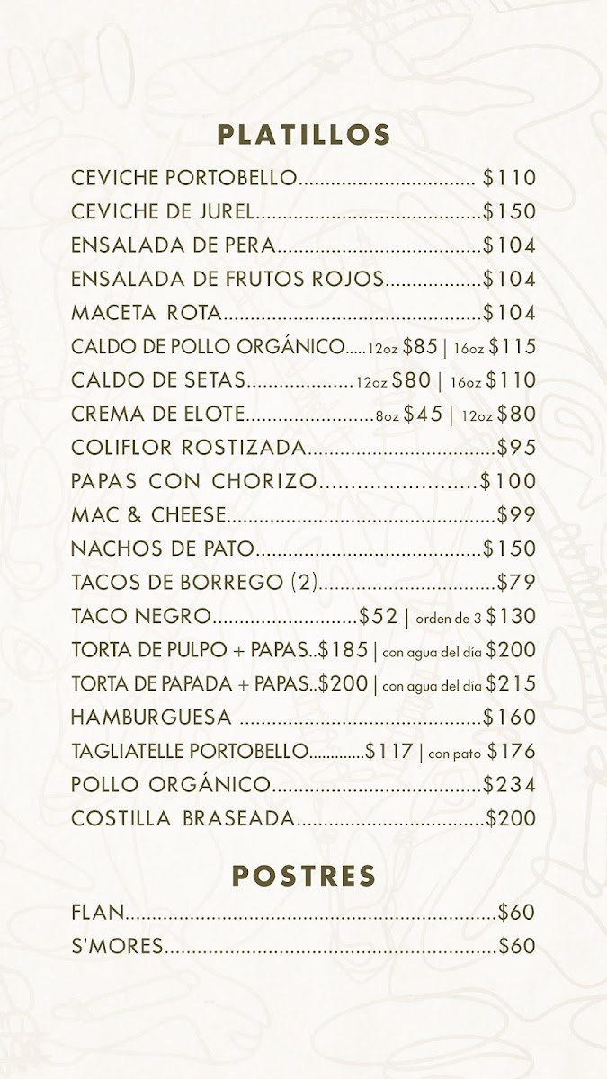 Oryx Restaurante Menu Photo 5