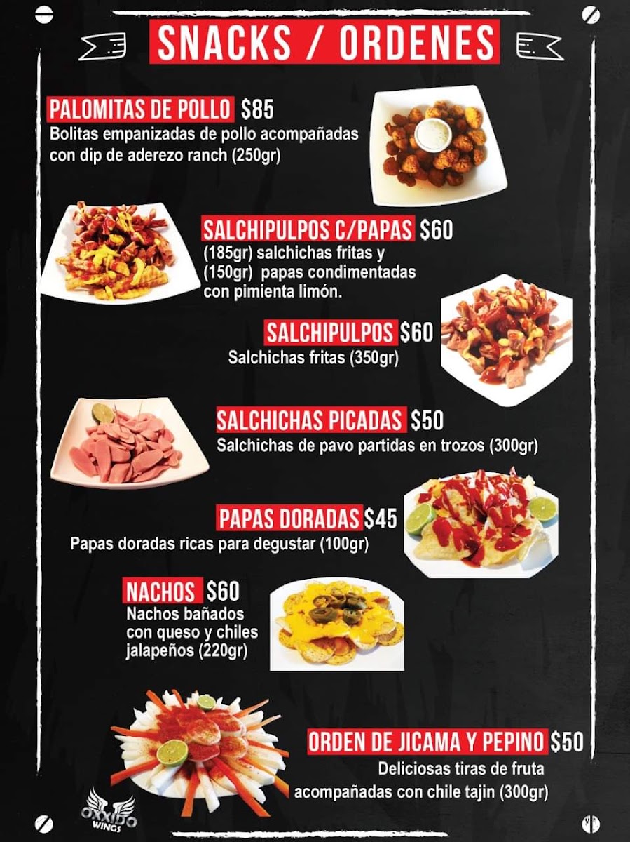 Oxxido Wings Menu Photo 3