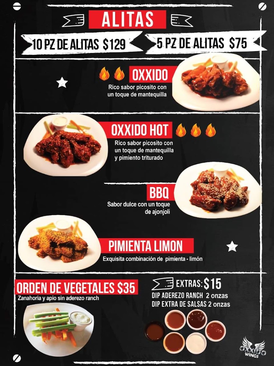 Oxxido Wings Menu Photo 5