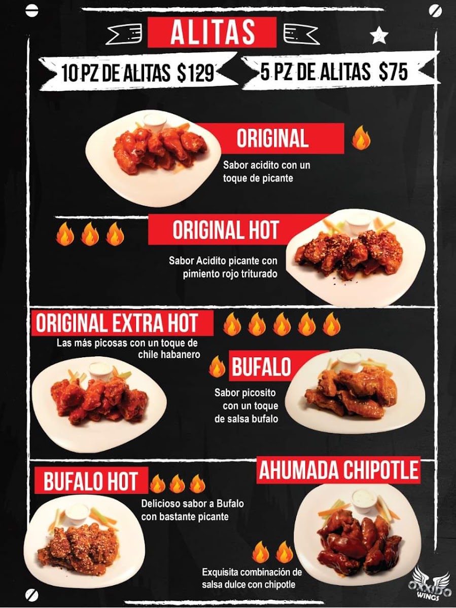 Oxxido Wings Menu Photo 8