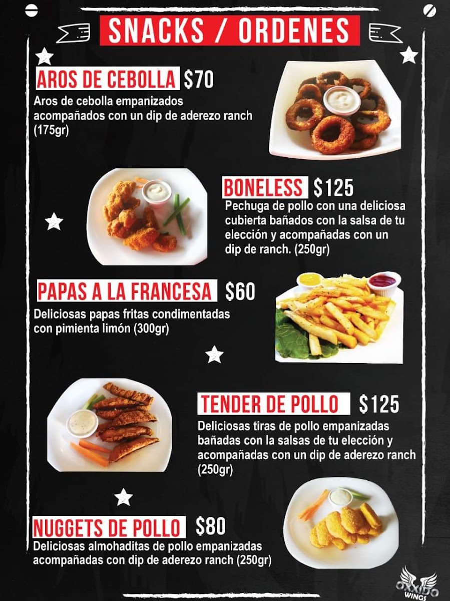 Oxxido Wings Menu Photo 9