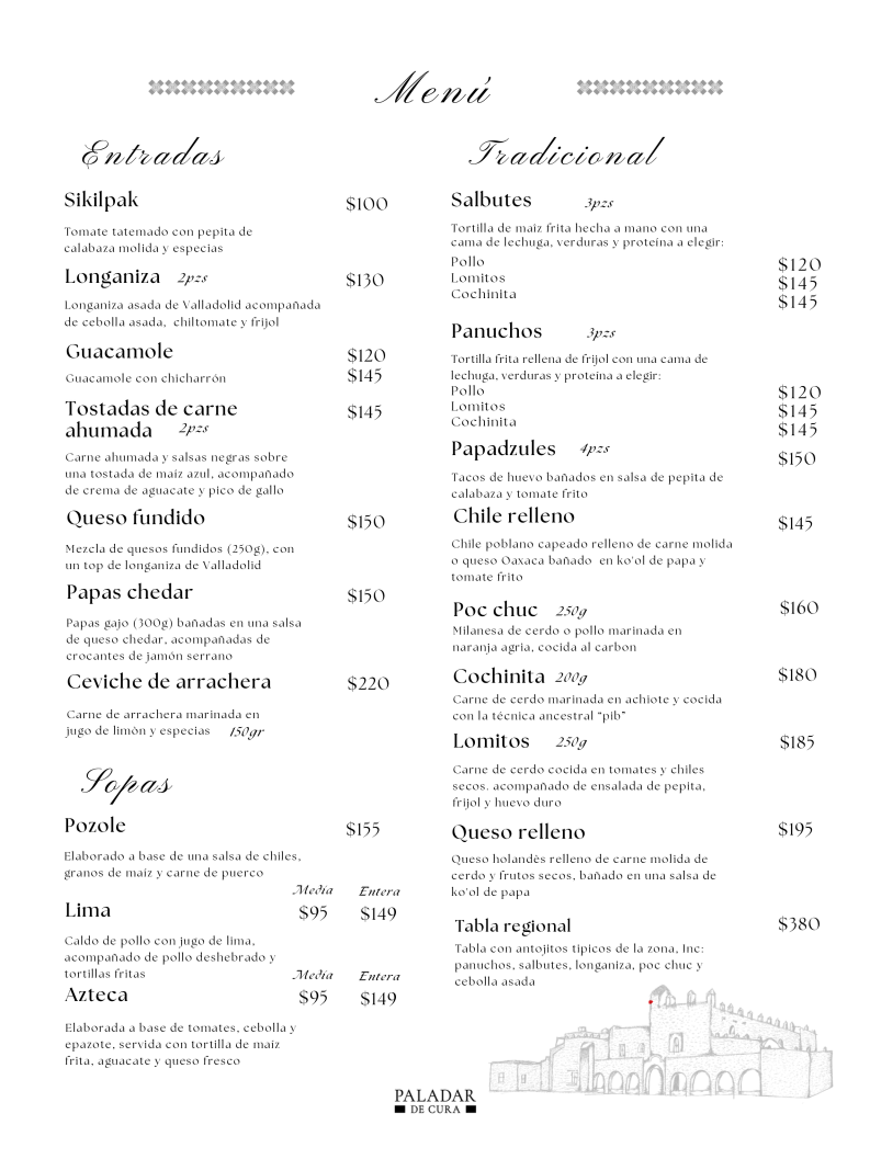 Paladar De Cura Menu Photo 9