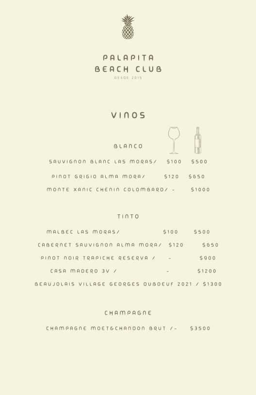 Palapita Bar Menu Photo 9