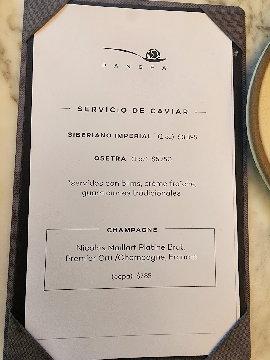 Pangea Menu Photo 7
