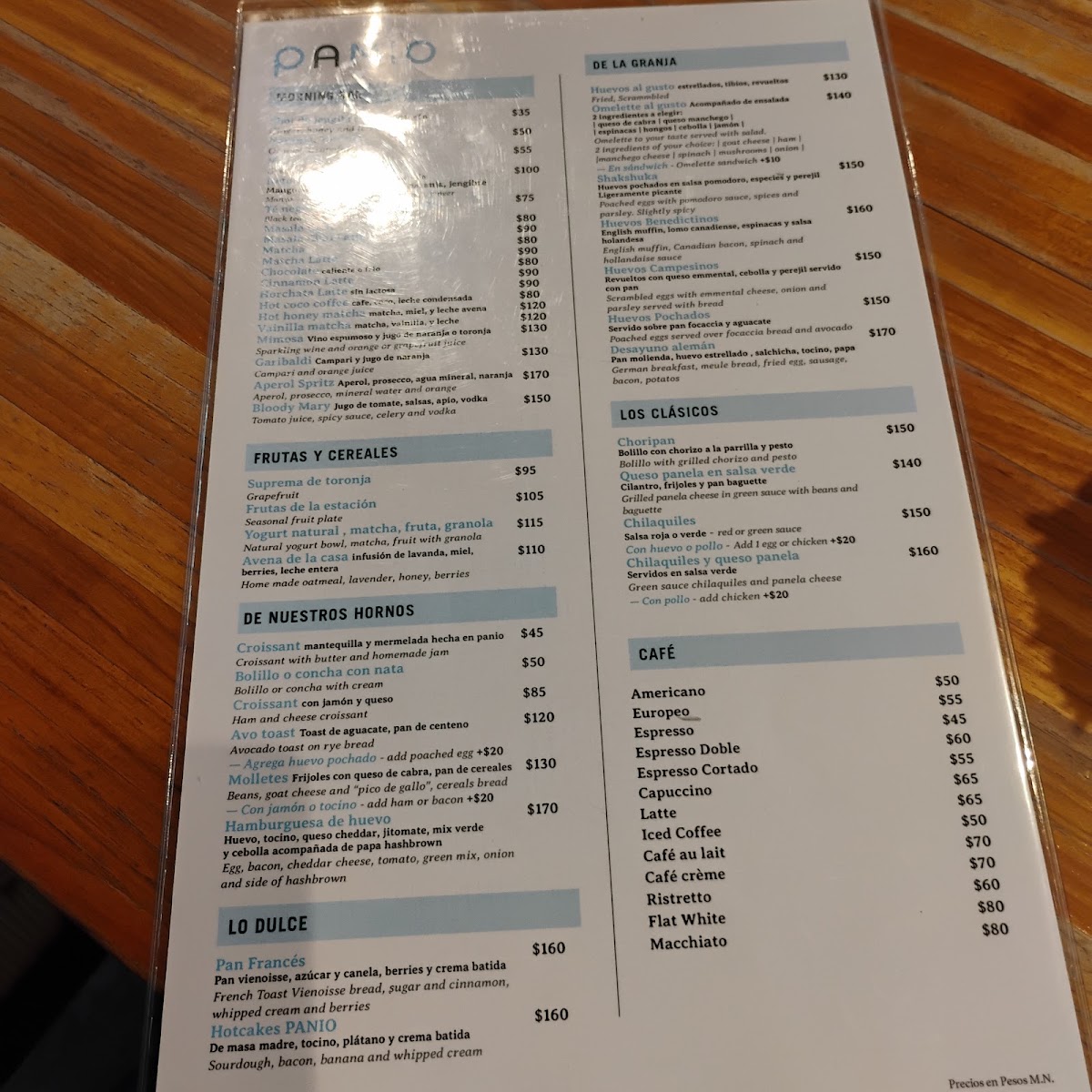 Panio Menu Photo 3