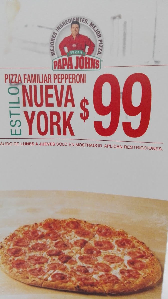Papa John´s Pizza Menu Photo 8