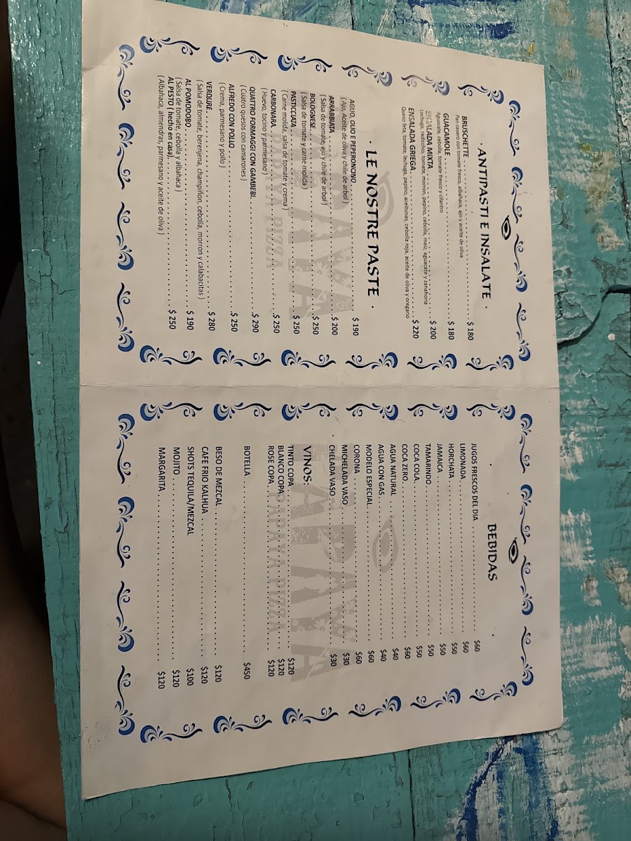 Papaya Pizza & Co Tulum Menu Photo 7
