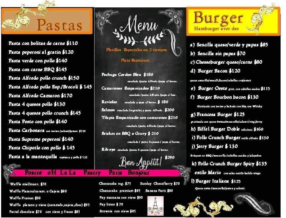 París Coffee Menu Photo 3