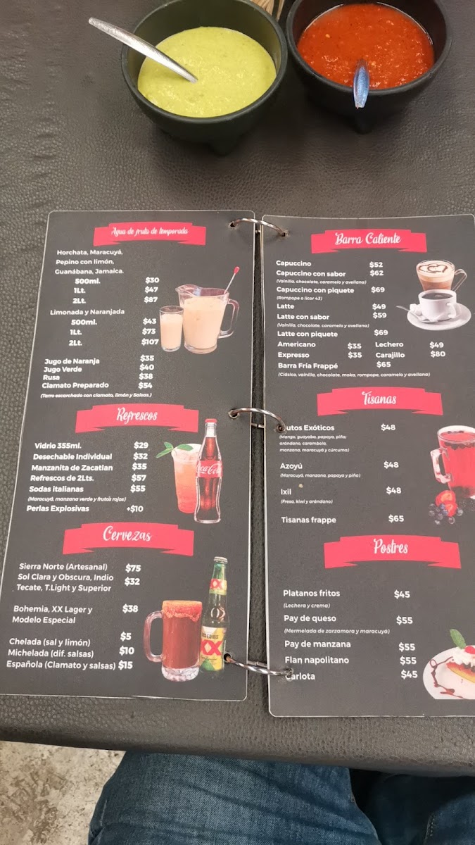 Parrilladas Don Mundo Menu