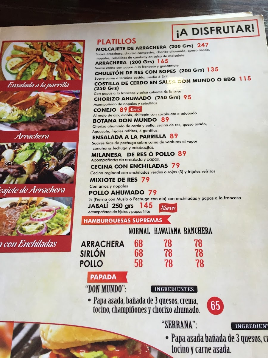 Parrilladas Don Mundo Menu Photo 10