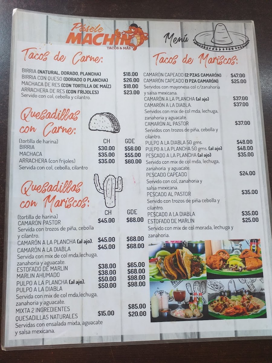 Pasele Machin Menu Photo 7