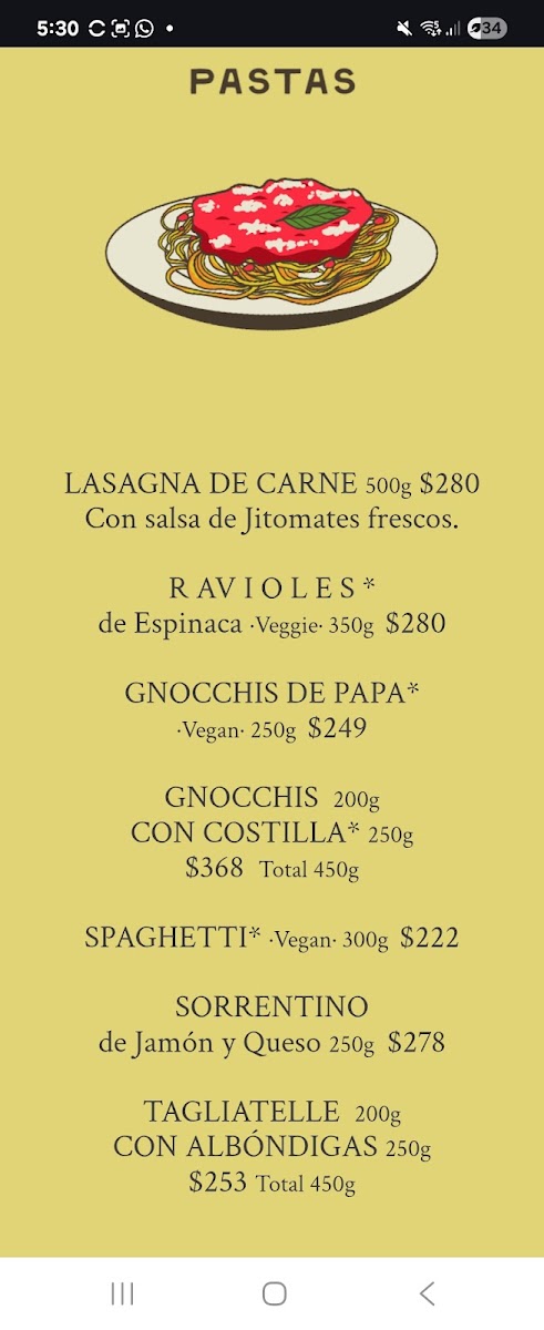 Patagonia Menu Photo 4