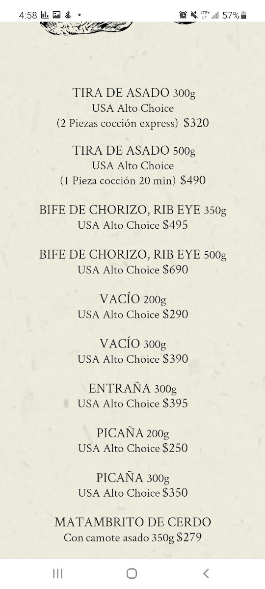 Patagonia Menu Photo 9
