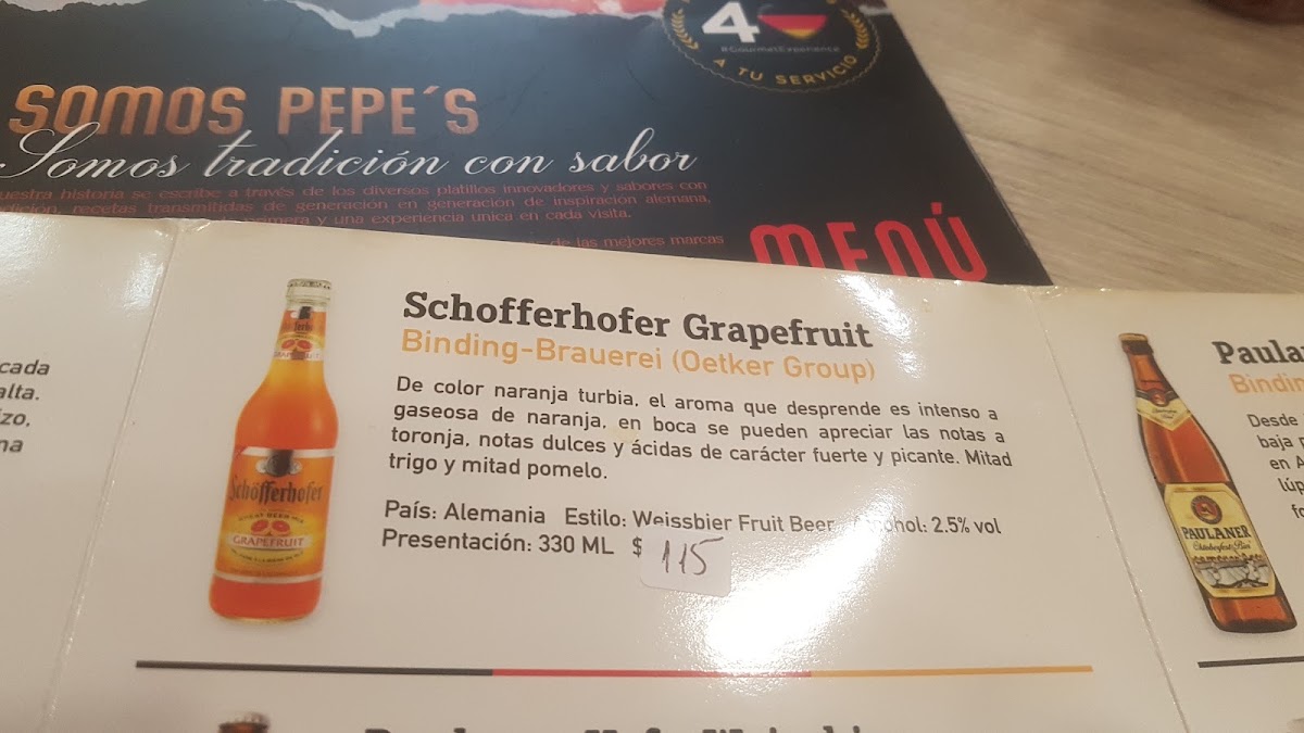 Pepe’S Menu Photo 10
