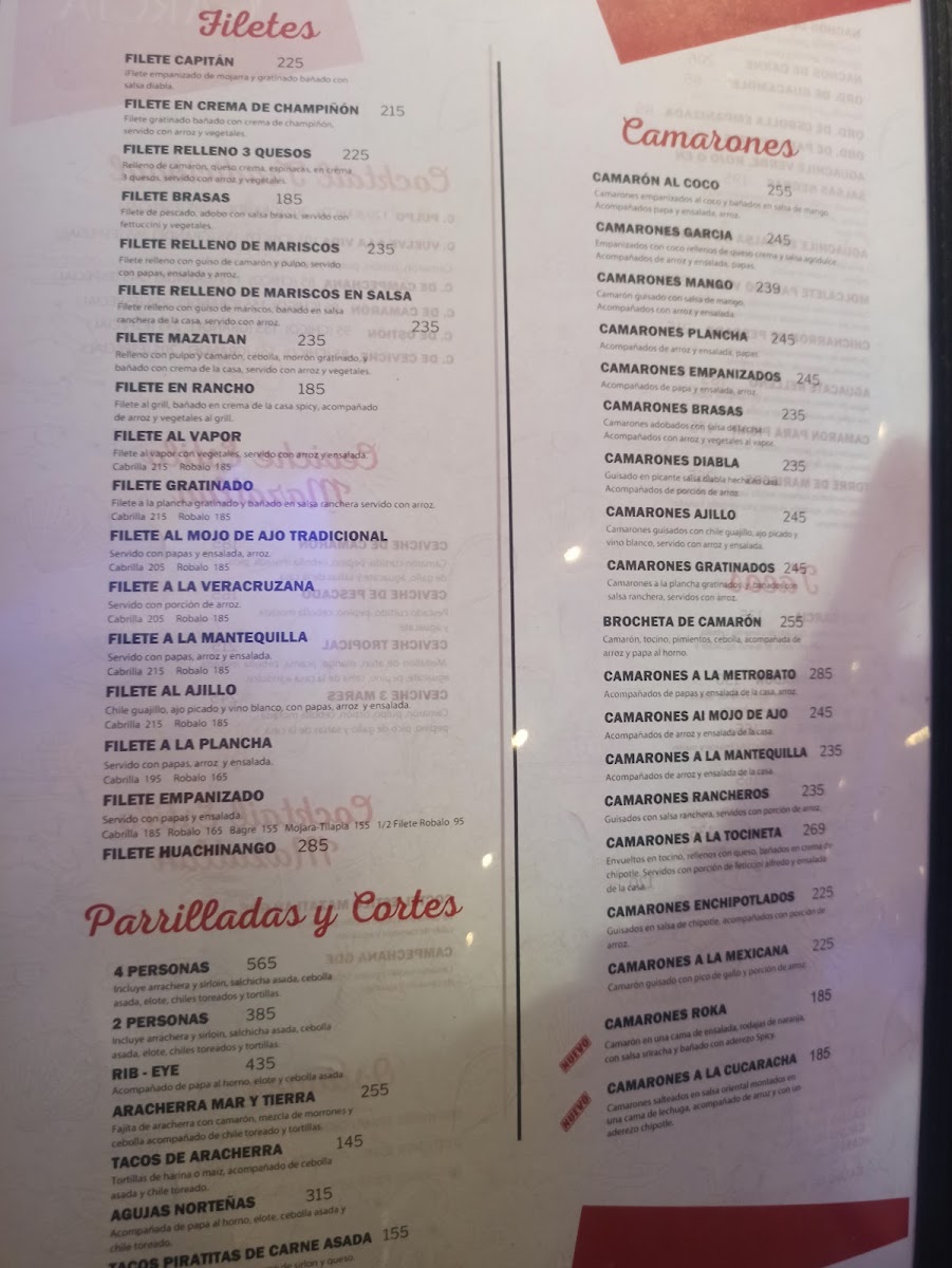 Pescaderia Garcia Menu Photo 2