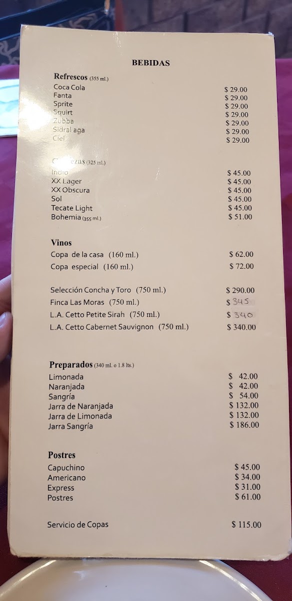 Piccolo Nerone Menu Photo 8