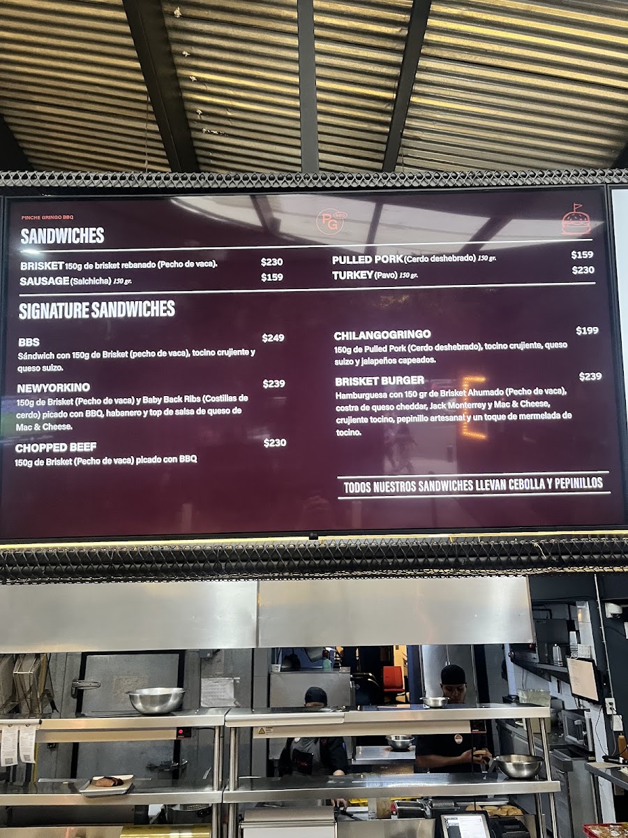 Pinche Gringo Bbq Patio Menu Photo 2