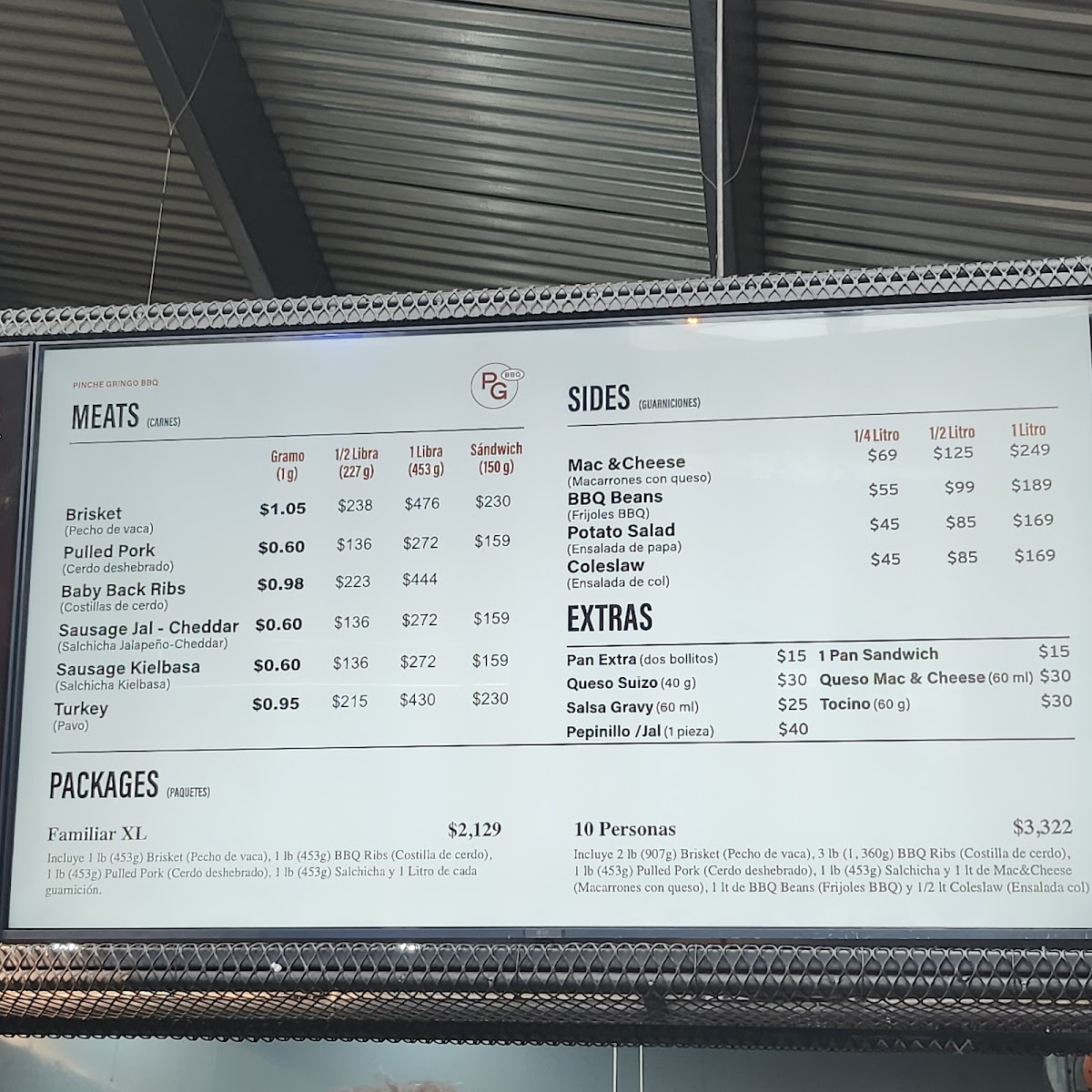 Pinche Gringo Bbq Patio Menu Photo 4