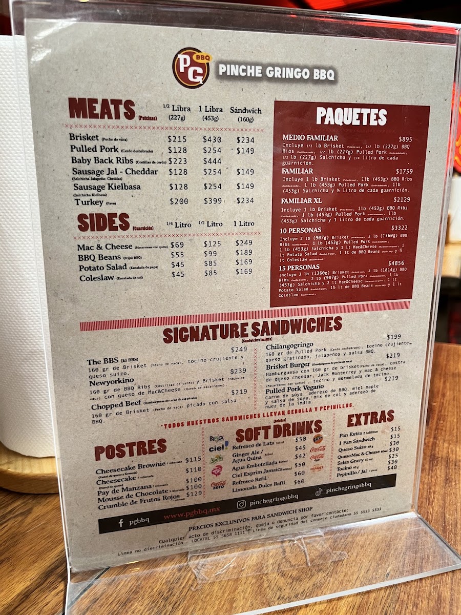 Pinche Gringo Bbq Patio Menu Photo 6